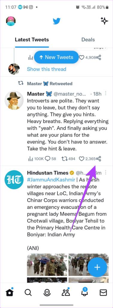 How to Copy or Share Twitter Profile and Tweet Link .